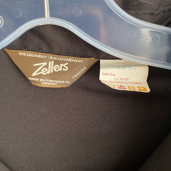 Vintage Zellers Exclusive Employee Button Down Uniform Mens XL Made in Canada - Picture 2 of 5